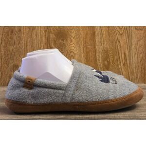 Life Is Good Slip On Graphic‎ Slippers Women's Size 9 Gray